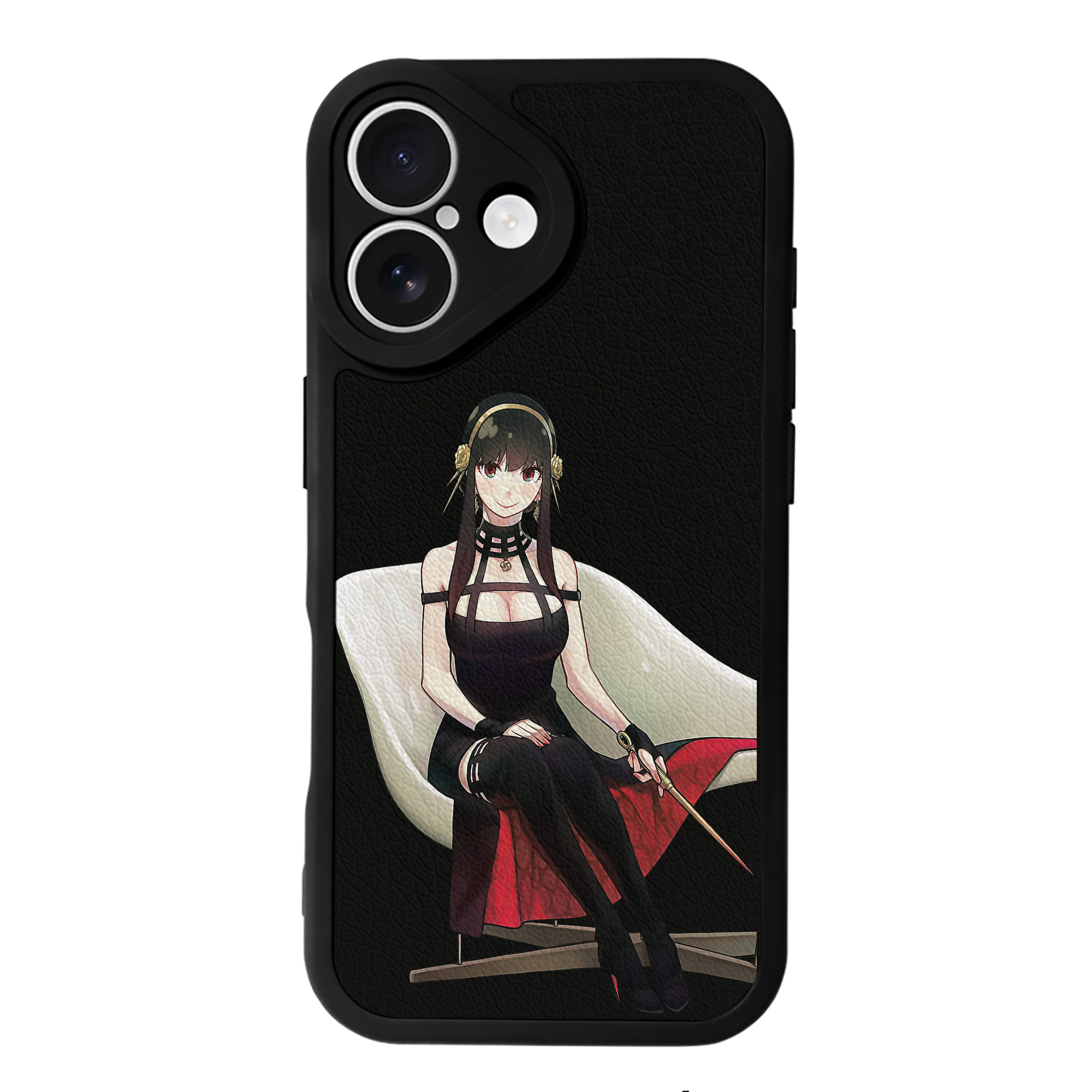 （画像用） SPY×FAMILY间谍家家酒 【iPhone 16シリーズ対応】シリコンスマホケース（レザー調） 材質：シリコン